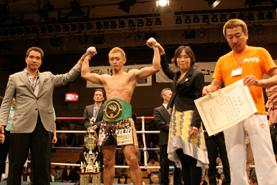 WBCムエタイ日本　スーパー・ライト級新王者　大和哲也