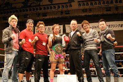 WBCムエタイ日本女子フェザー級新王者 大石選手