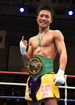 スーパーフェザー級チャンピオン 悠矢